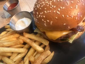 Spezial Burger  at Plant Base in Lisbon