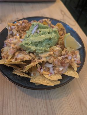 Loaded Nachos  at Plant Base in Lisbon
