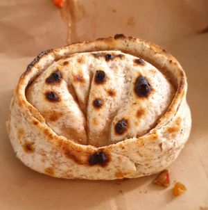 Humita empanada at Plant Base in Lisbon