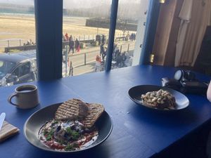   at Yallah Coffee Kiosk in St Ives