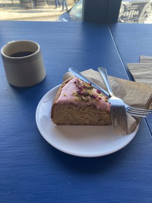   at Yallah Coffee Kiosk in St Ives