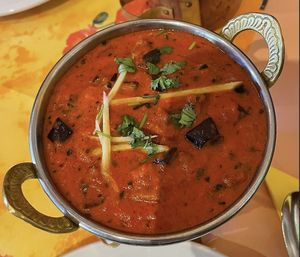 Auberginen Curry  at Taj Mahal in Rosenheim