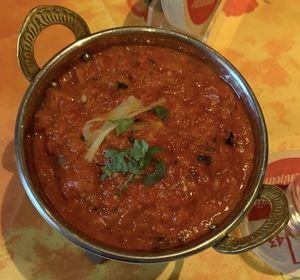 Auberginen Curry  at Taj Mahal in Rosenheim