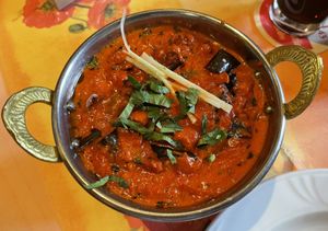 Auberginen Curry   at Taj Mahal in Rosenheim