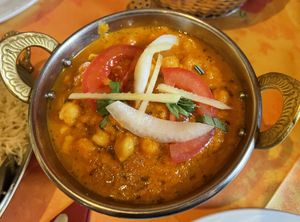 Chana Masala  #Veganuary at Taj Mahal in Rosenheim