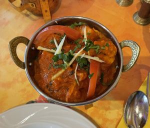 Alu Ghobi Masala  at Taj Mahal in Rosenheim