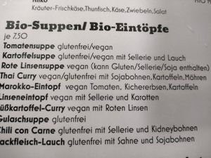 Suppen und Eintöpfe at Cafe Remmers in Norden