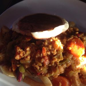 vegan Bunny at Karoo Restaurant in Eastham