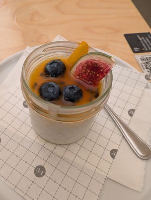 Tapioca dessert at Karlstejn 34 in Karlstejn