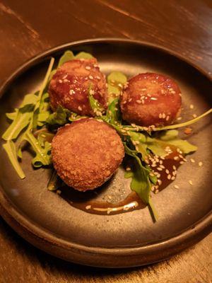 Okara Korokke - 4/5. at Iro Izakaya in Berlin