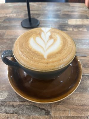 Seriously good coffeee  at Bamboo in Exmouth