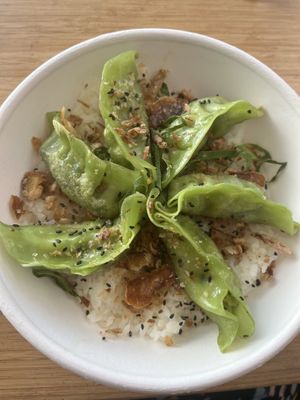 Dumpings   at Bamboo in Exmouth