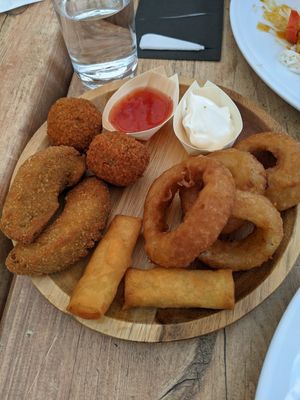 vegan starters mix at Eetcafé Driewegen in Terneuzen