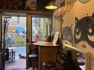 Interior  at Cat Bar in Barcelona