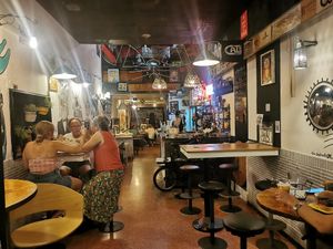 Interior at Cat Bar in Barcelona