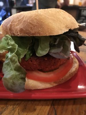 Red Burger at Cat Bar in Barcelona