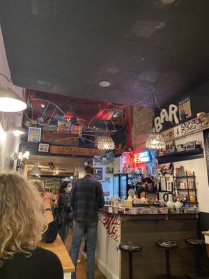 Atmosphere  at Cat Bar in Barcelona