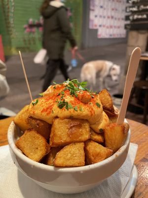 Bravas!  at Cat Bar in Barcelona