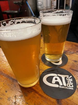   at Cat Bar in Barcelona