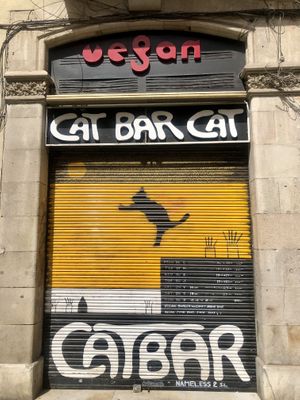Keep CatBar Open!  at Cat Bar in Barcelona