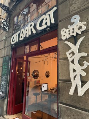   at Cat Bar in Barcelona