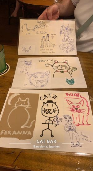   at Cat Bar in Barcelona