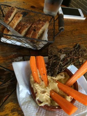 Hummus at Cat Bar in Barcelona