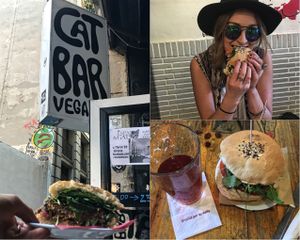 Cat Bar nommzzzzz   at Cat Bar in Barcelona