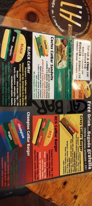 Carta at Cat Bar in Barcelona