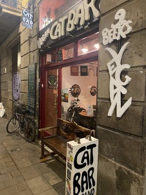  Outside   at Cat Bar in Barcelona
