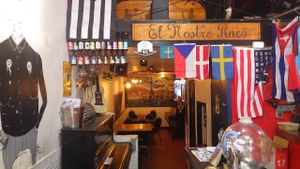 Decor at Cat Bar in Barcelona