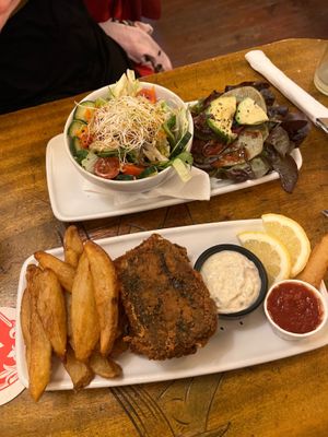 to fish and cactus at Cat Bar in Barcelona