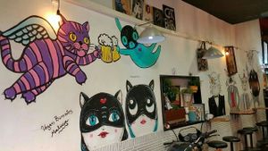estilo gatuno at Cat Bar in Barcelona