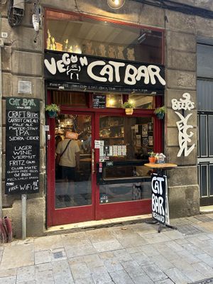 Outside   at Cat Bar in Barcelona