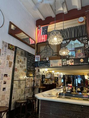 Inside at Cat Bar in Barcelona