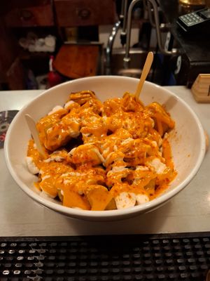 Bravas at Cat Bar in Barcelona