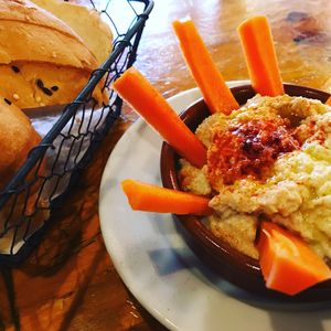 Hummus at Cat Bar in Barcelona