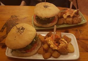 Burgers! at Cat Bar in Barcelona