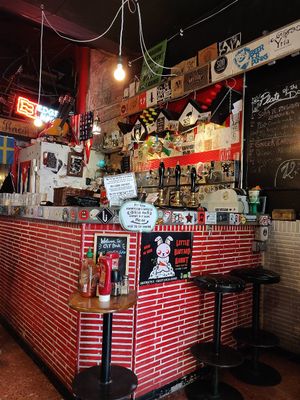 The bar. at Cat Bar in Barcelona