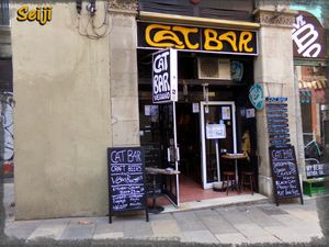 CatBar (entrance) at Cat Bar in Barcelona