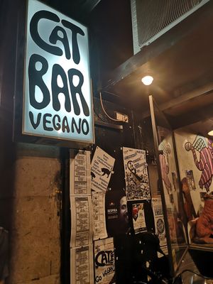 Entrance at Cat Bar in Barcelona