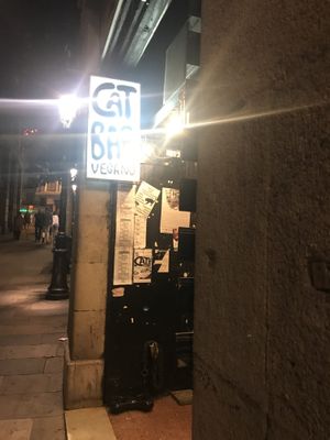 Exterior cool  at Cat Bar in Barcelona