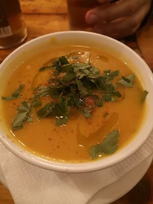 Soup at Cat Bar in Barcelona