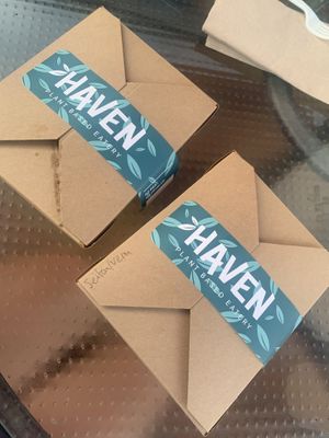 Yummy 😋  at Haven Plant Based Eatery in Toronto