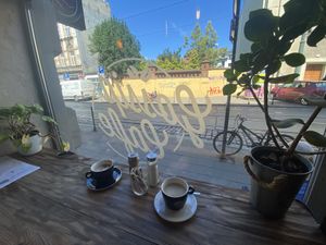   at Gossip Cafe in Krakow