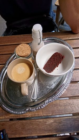 Coffee at Terre Mere in Liege