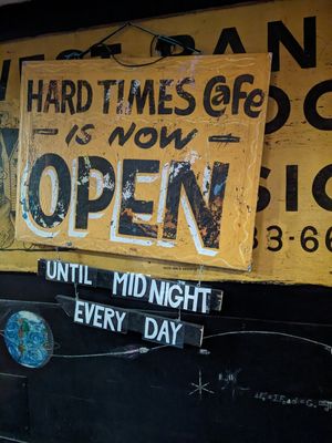  at Hard Times Cafe in Minneapolis