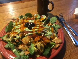 Vegan migas - yum at Hard Times Cafe in Minneapolis