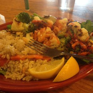 tofu garden scramble at Hard Times Cafe in Minneapolis