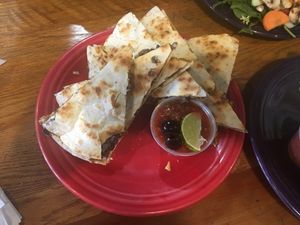 Quesadilla special  at Hard Times Cafe in Minneapolis